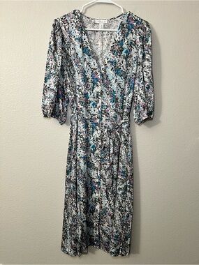 simorra green dress Long fringed dress main image 1